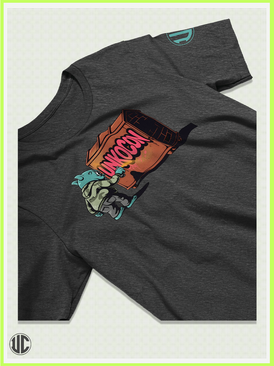 UnkoCon Graff Monster – Dumpster Tag Streetwear Graphic Tee product image (2)