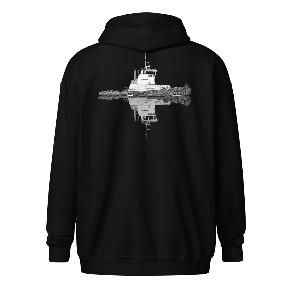 Westrac tug Zip Hoodie product image (1)