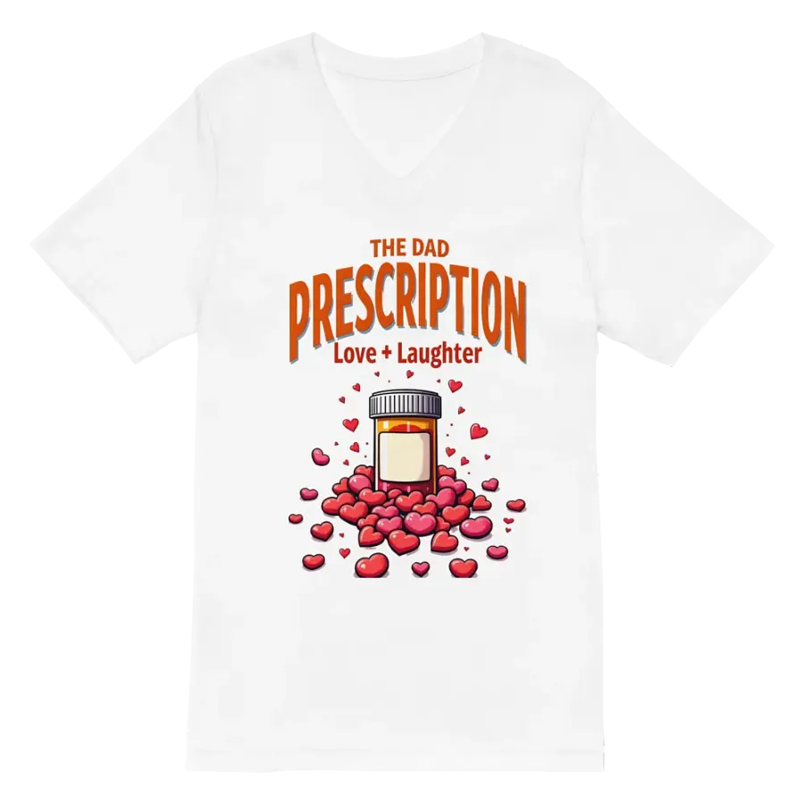 The Dad Prescription V-Neck Tee product image (6)