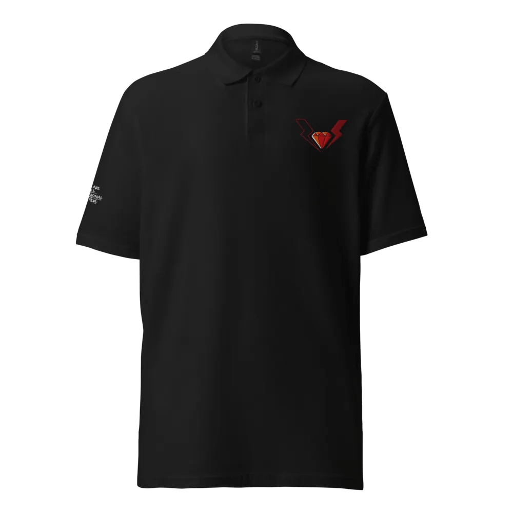 Logo/Tagline Dark Polo product image (1)