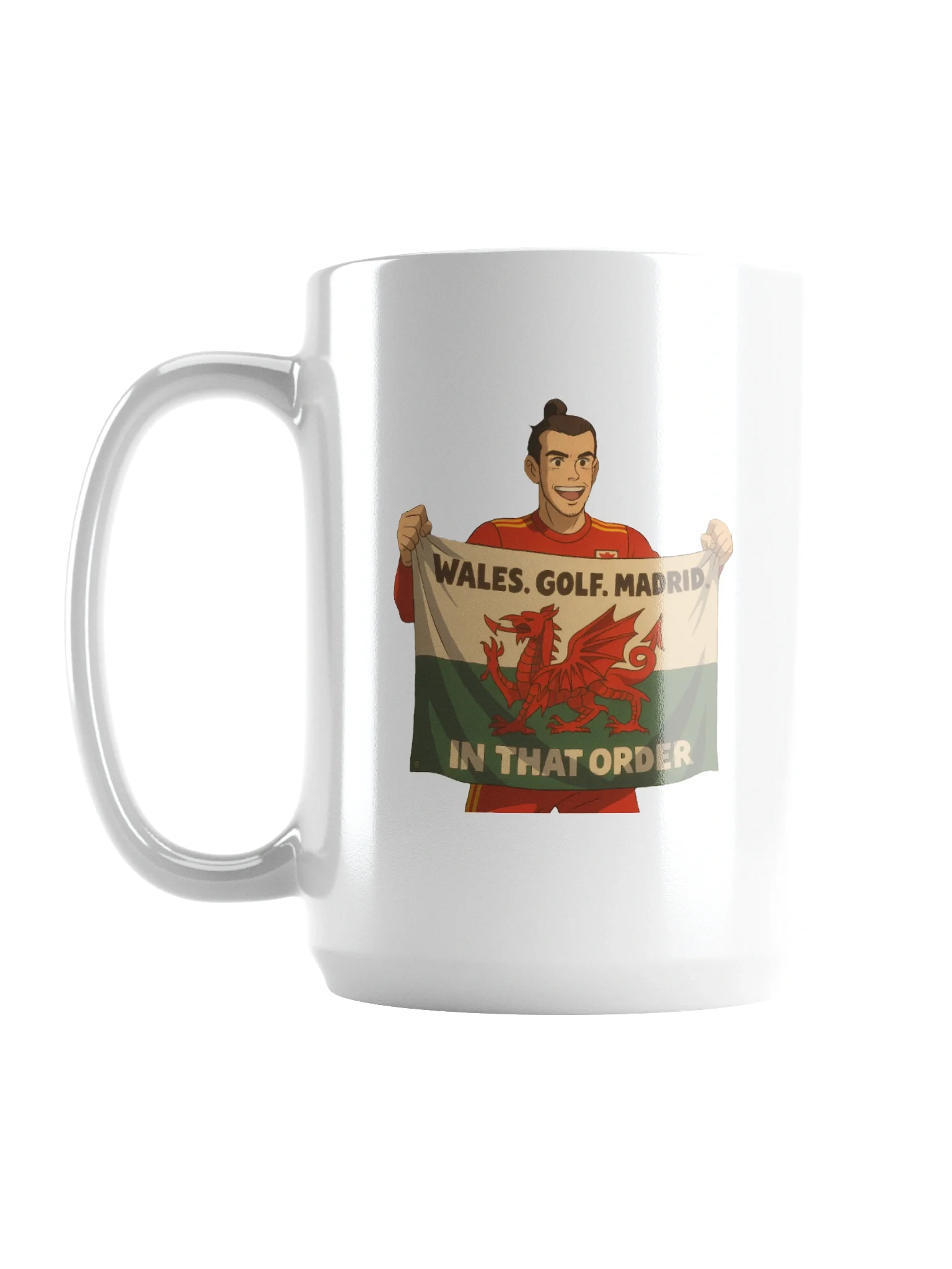 Glossy Mug - Gareth Bale Iconic Moment - Wales, Spurs product image (1)