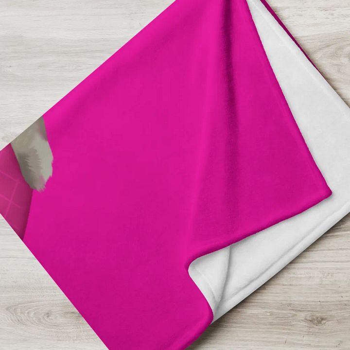Kombat Kitty Throw Blanket product image (14)