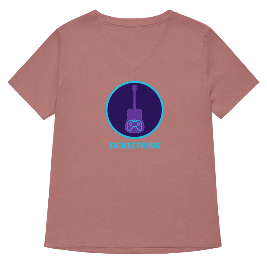 Pink V neck product image (5)