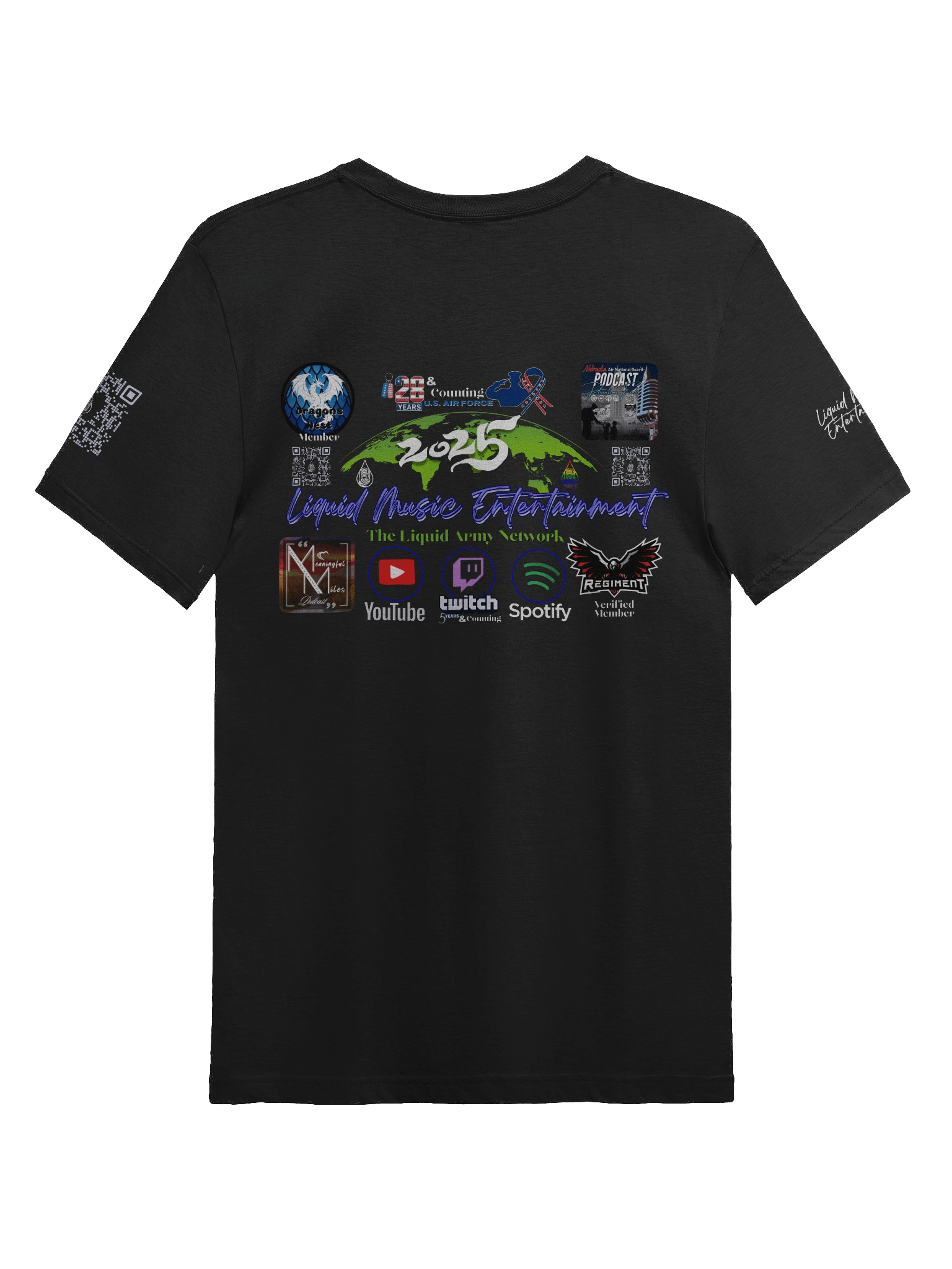 Limited Edition TwitchCon 2025 Liquid Army Network Tee product image (8)