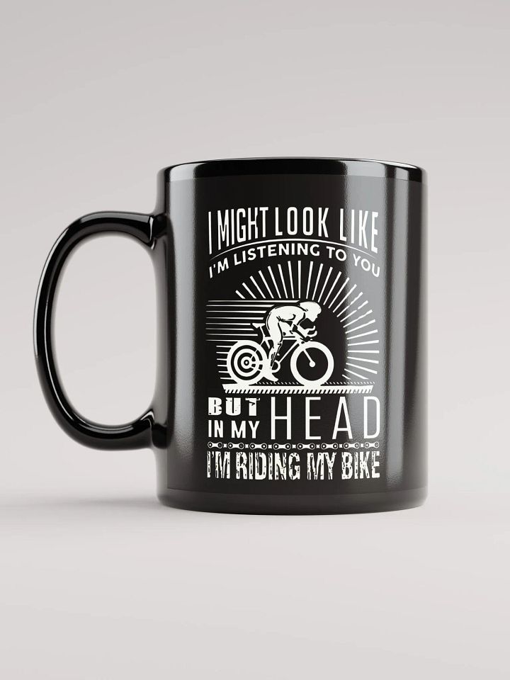 Cycling Riding Bike - Glossy Mug product image (1)