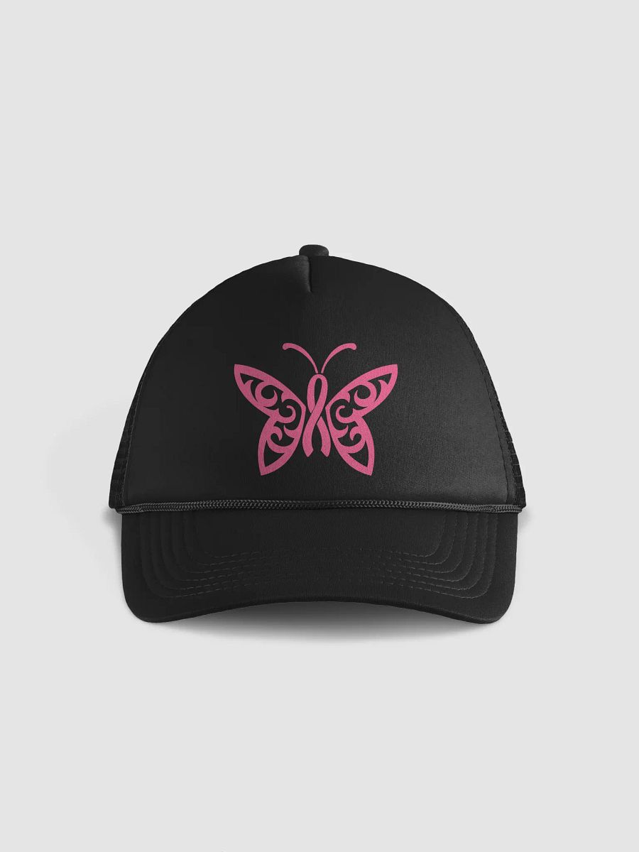 Butterfly Cancer Ribbon Hat product image (1)