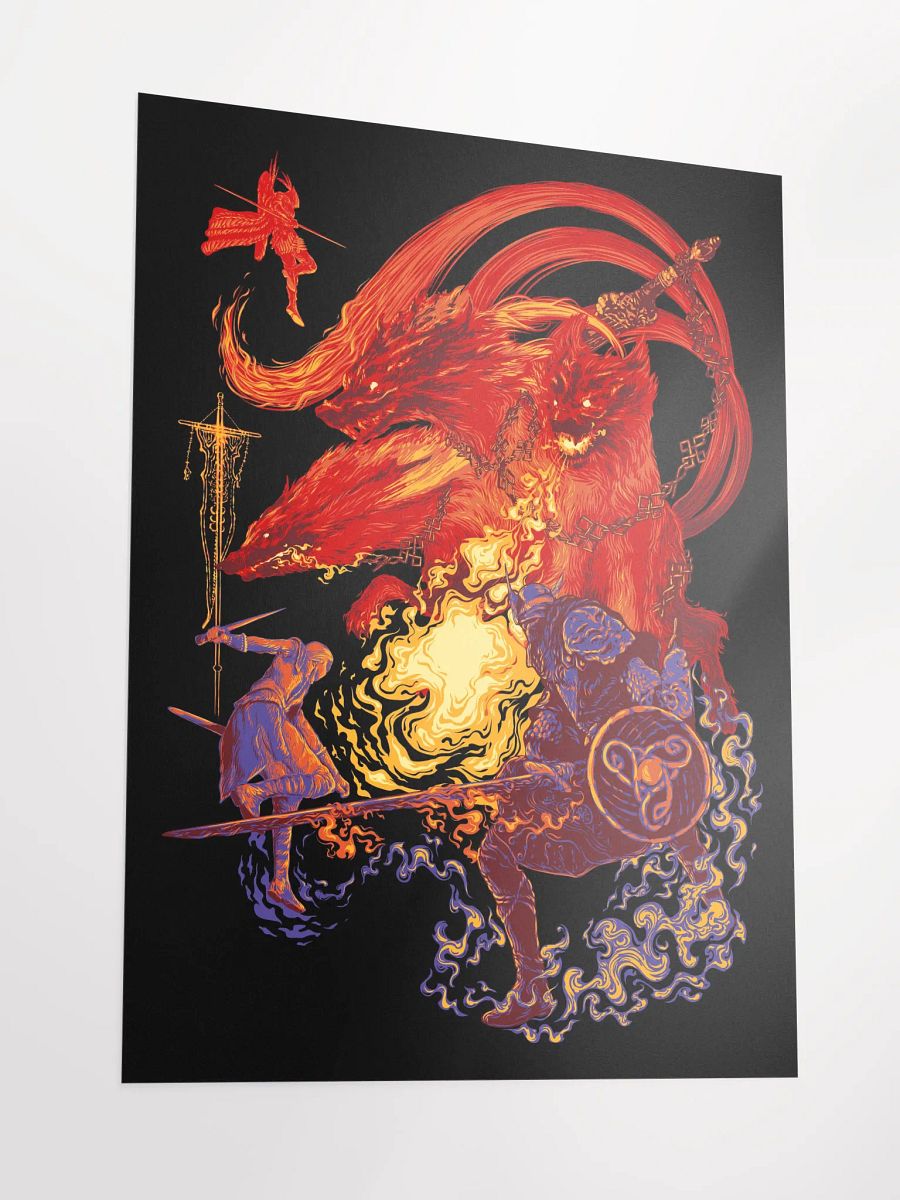 The Burning Howl — Wall Art product image (3)