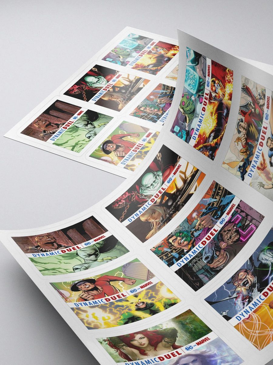 Dynamic Duel Episode Cover Stickers - Series 11 product image (4)