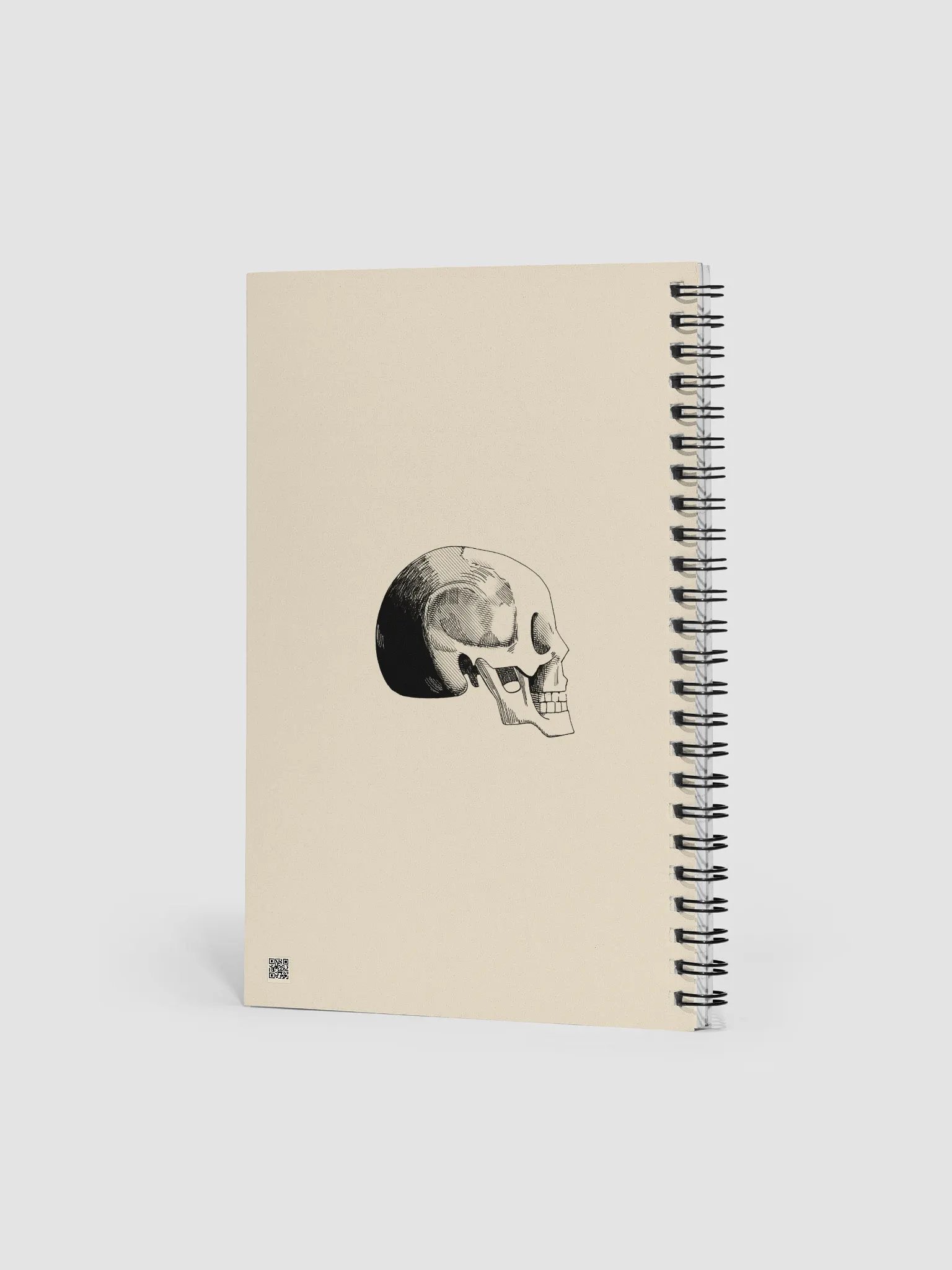 Spiral Notebook (Skull Edition) // Airhead Cover Collection product image (2)