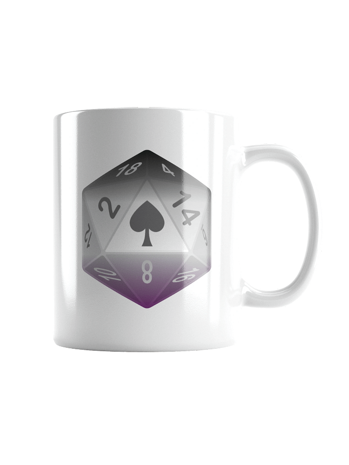 Asexual Pride D20 Mug product image (2)