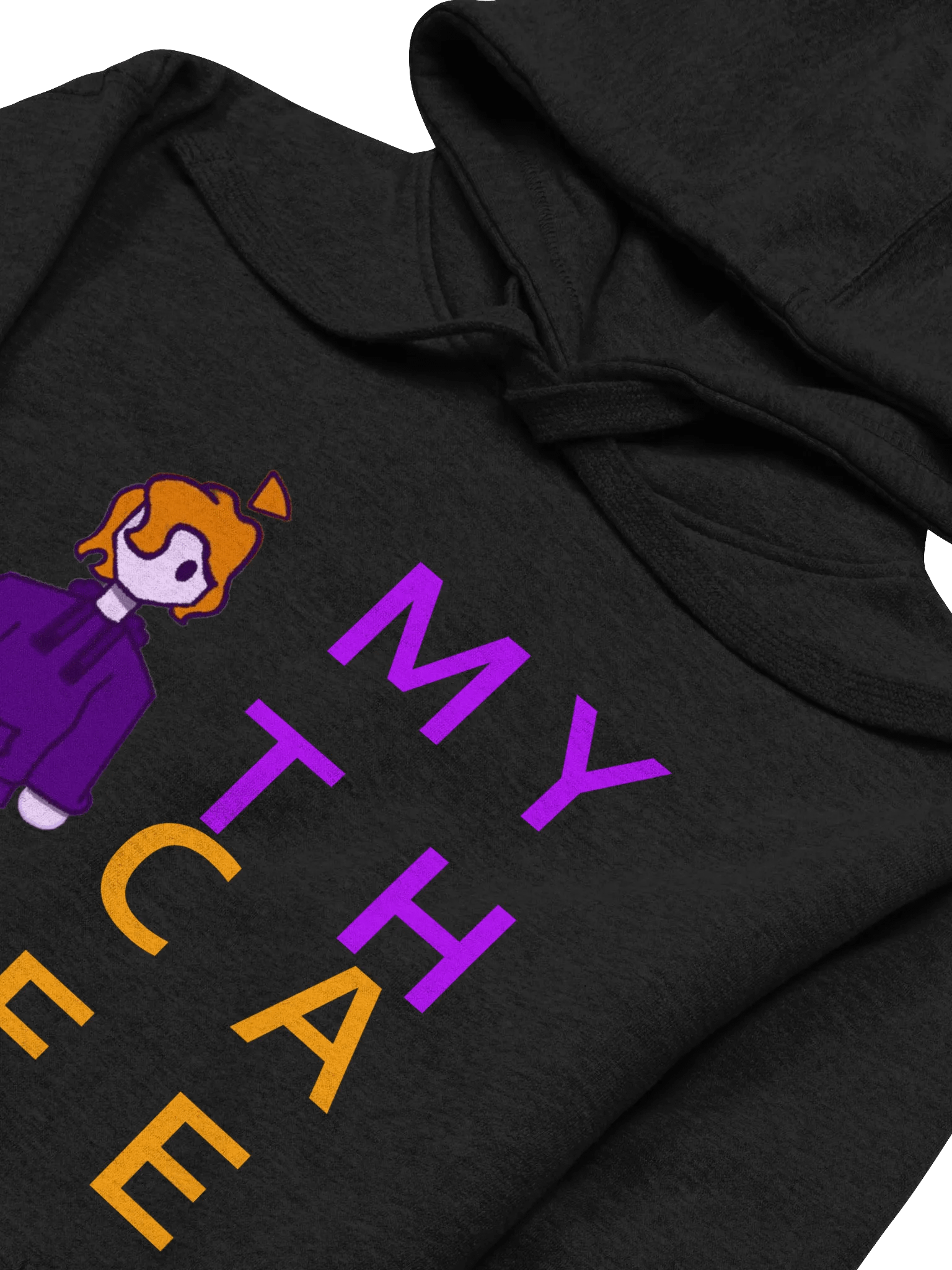 mythcafe lil logo guy hoodie product image (19)