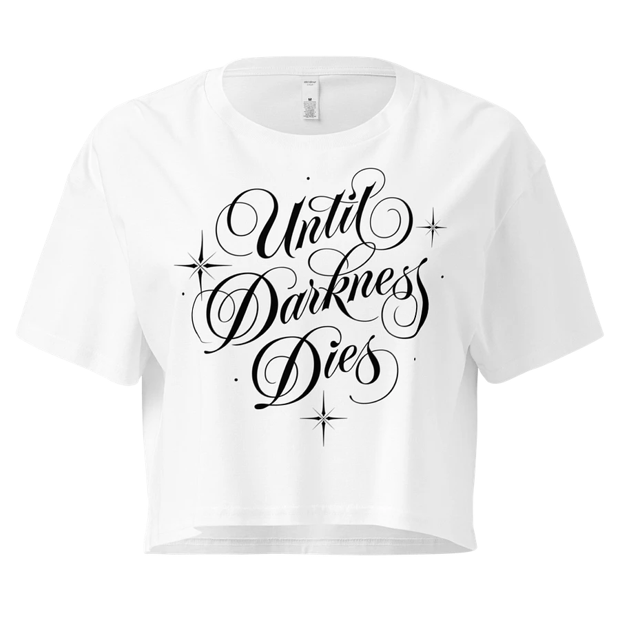 Until Darkness Dies (simple design) Women's Premium Crop Top product image (109)