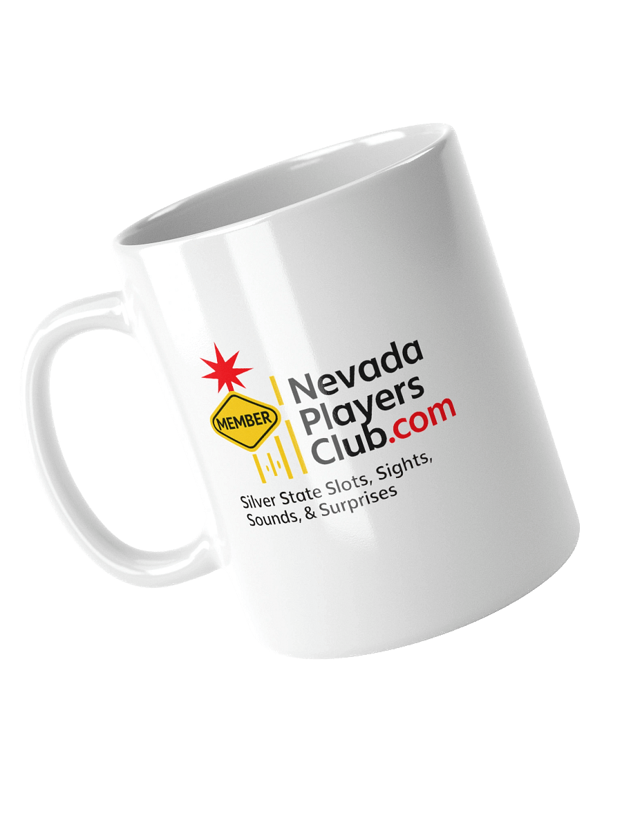 White Nevada Players Club Member Mug product image (11)