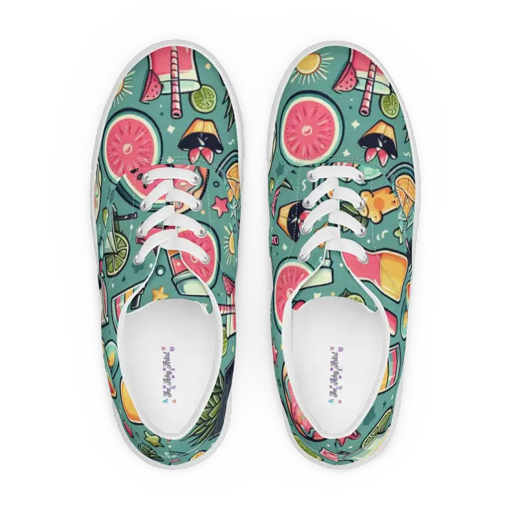 Tropical Vibes Men's Canvas Shoes product image (1)
