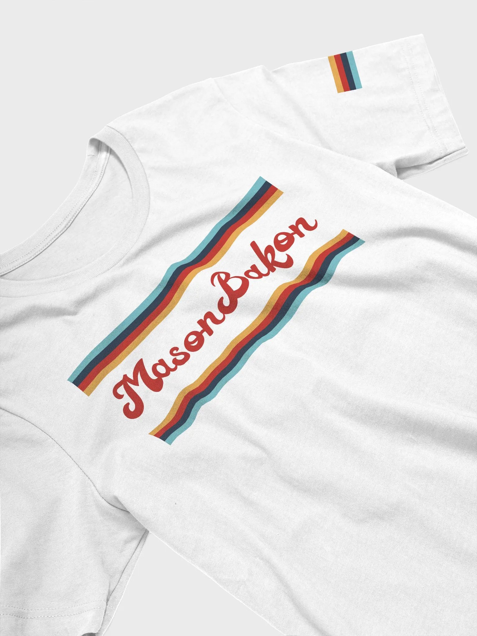 White Stripe T-Shirt product image (3)