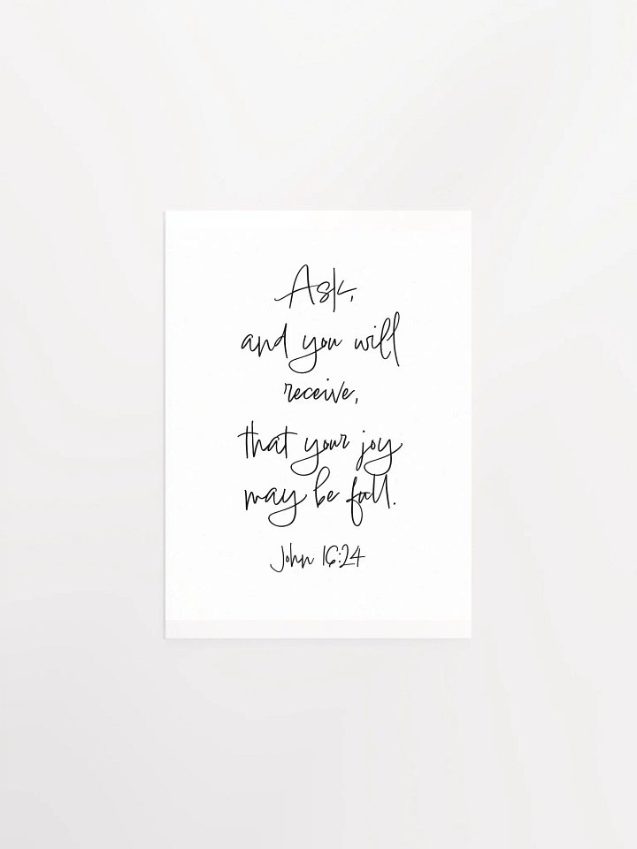 That Your Joy May Be Full - Print product image (1)