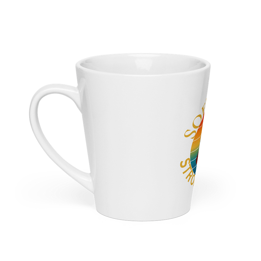 Soft Days Strong Coffee Latte Mug product image (1)
