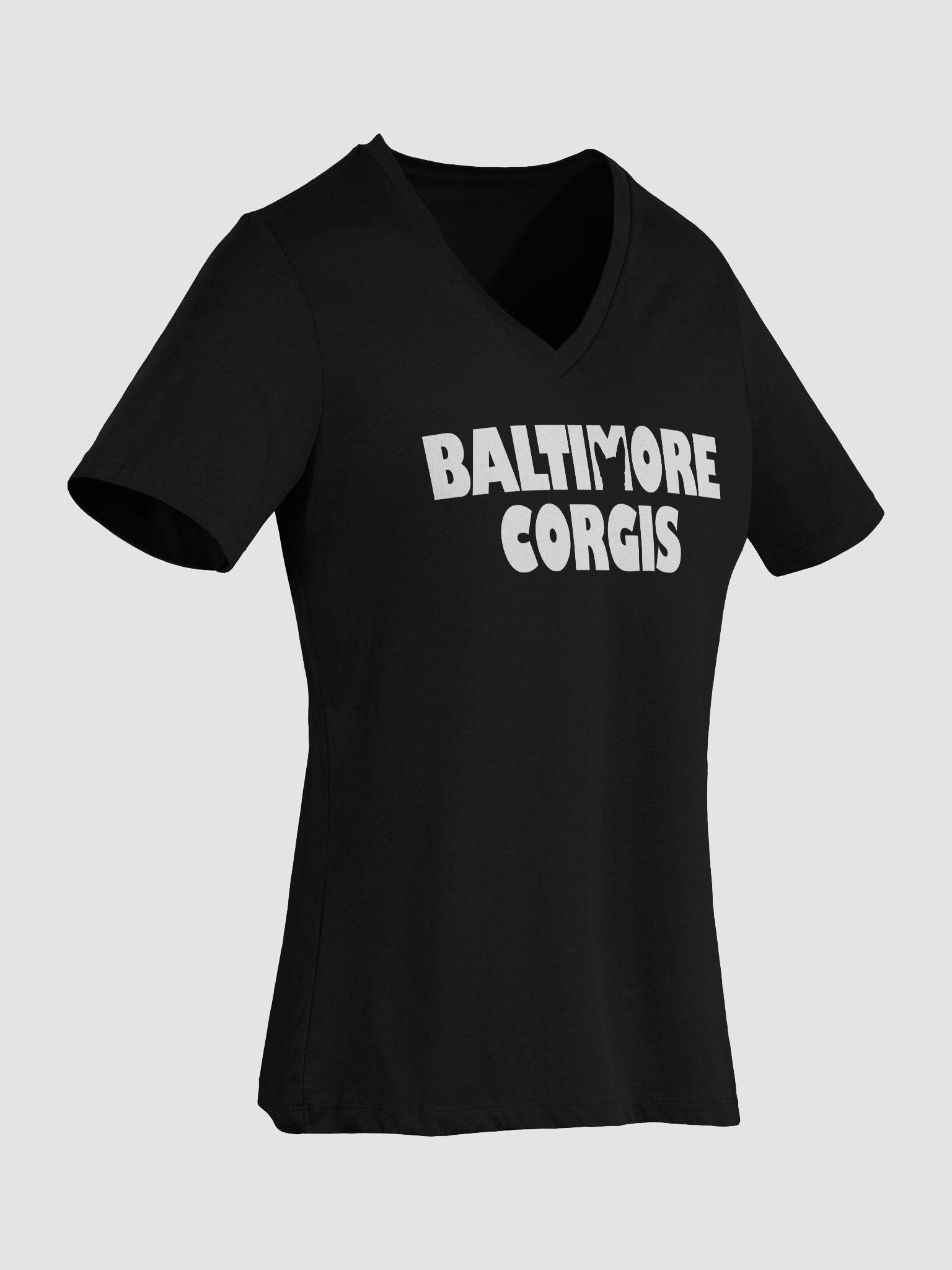 Baltimore Corgis (White) V-Neck product image (17)