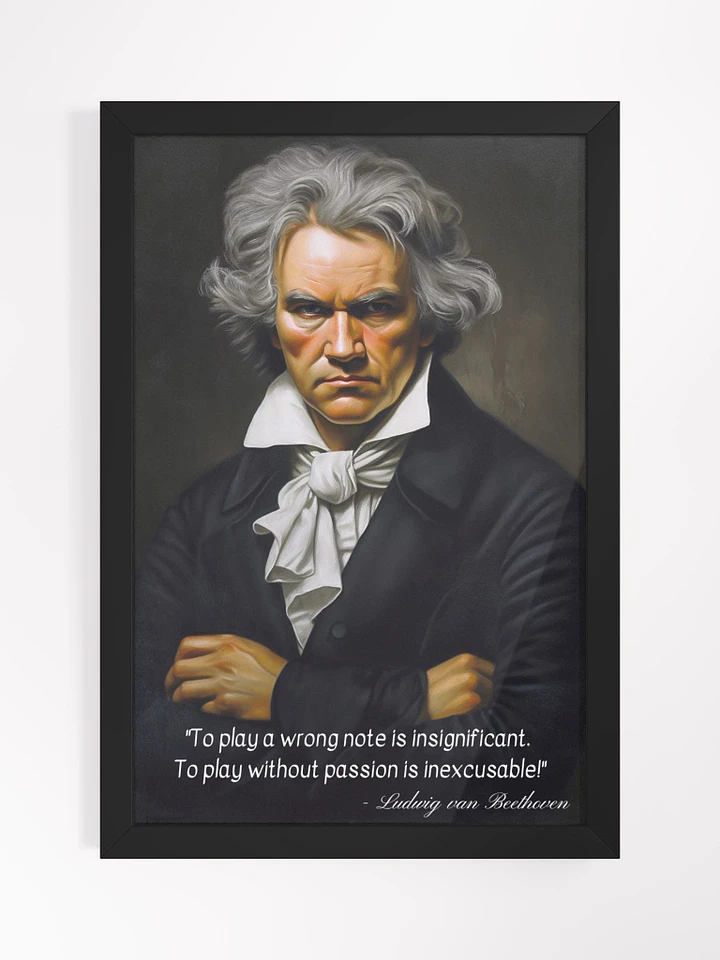 Beethoven - Famous Quote | Wall Poster product image (1)