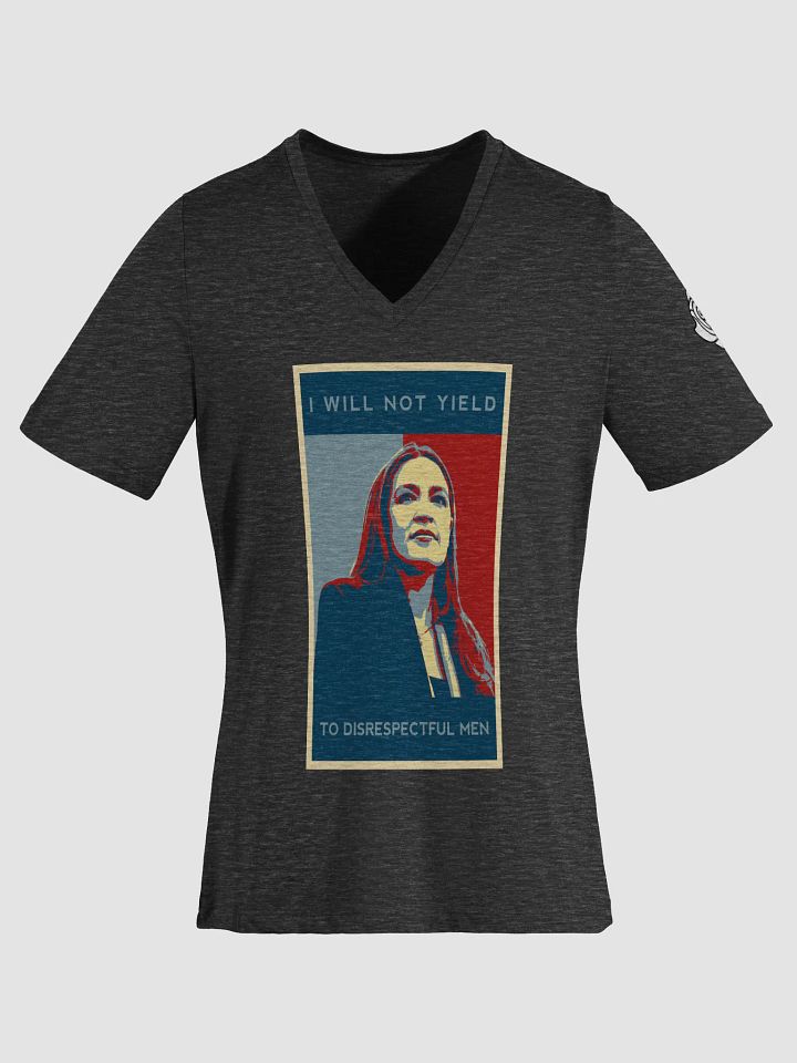 I Will Not Yield Relaxed V-Neck T-Shirt product image (2)