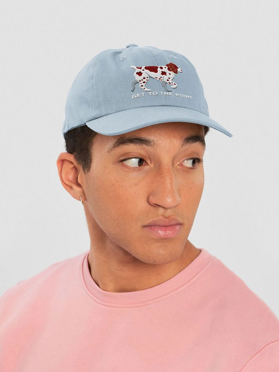 Get to the Point Classic Dad Hat(Embroidered) of a Brittany Spaniel(Liver) product image (19)