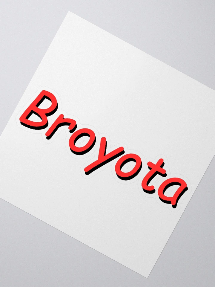 Broyota sticker product image (5)