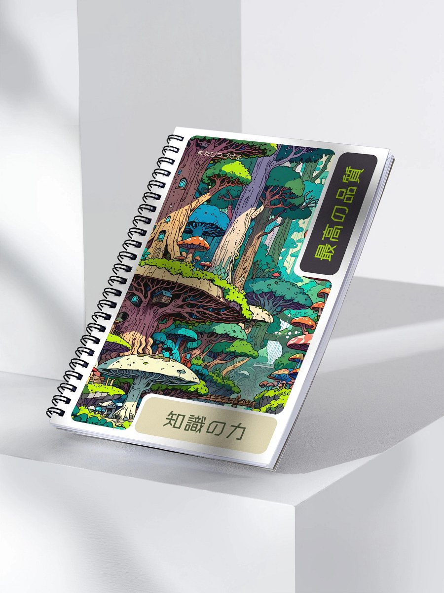 Enchanted Forest Spiral Notebook product image (3)