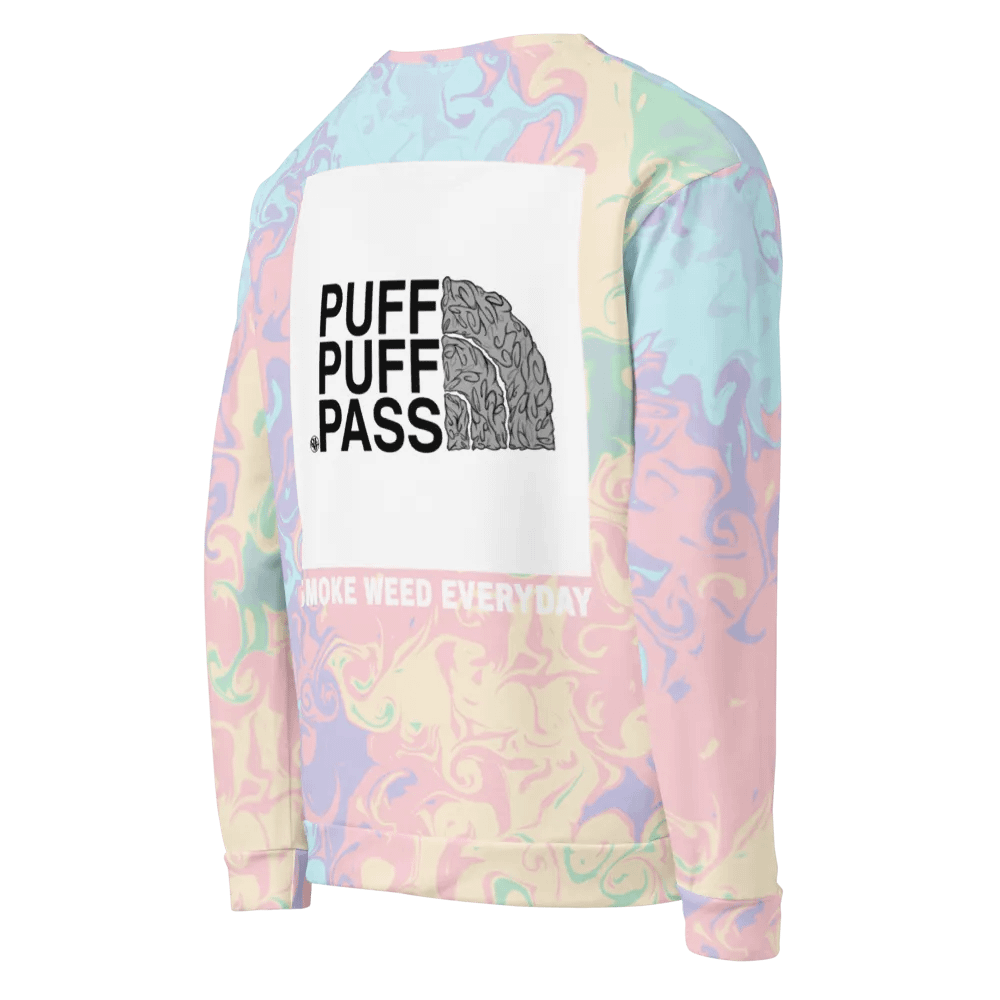 Puff Puff Pass High-Dye Pastel Sweatshirt product image (2)