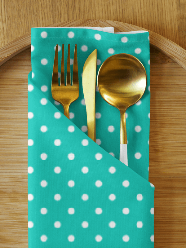 Party Time! Polk Dot Cloth Napkins product image (1)