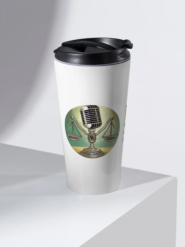 Justice Served TV Stainless Steel Travel Mug product image (1)