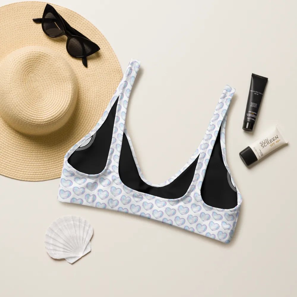 Padded Heart bubble Bikini Top product image (6)