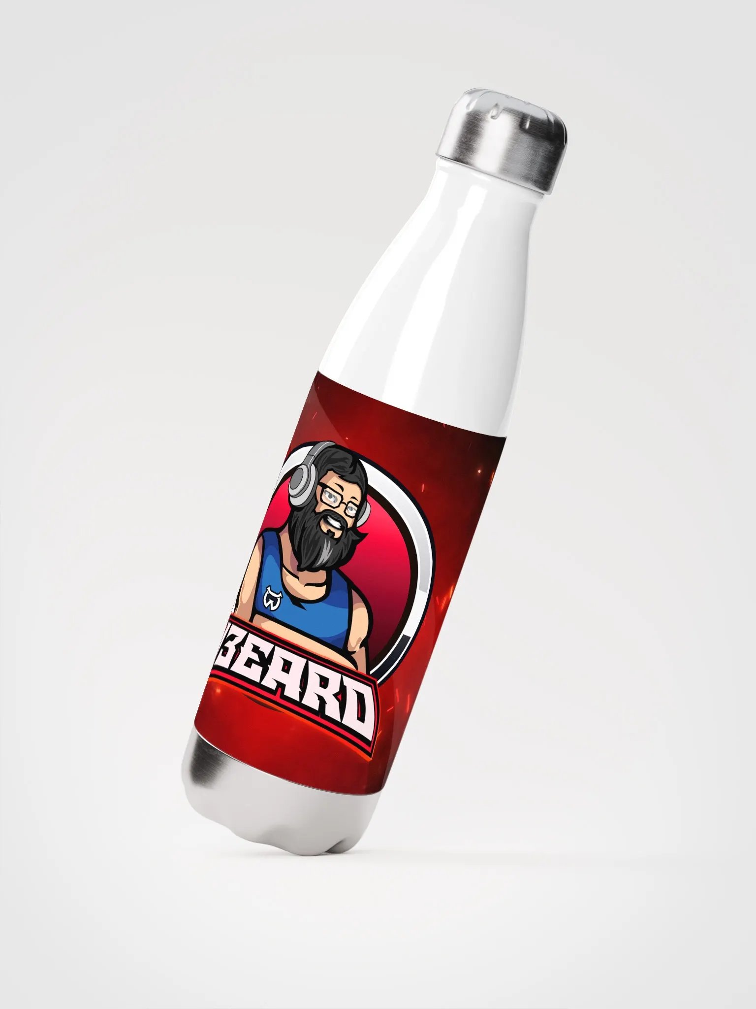 Hydration Horn Water Bottle - Ho Yeaaahhh! Red product image (2)