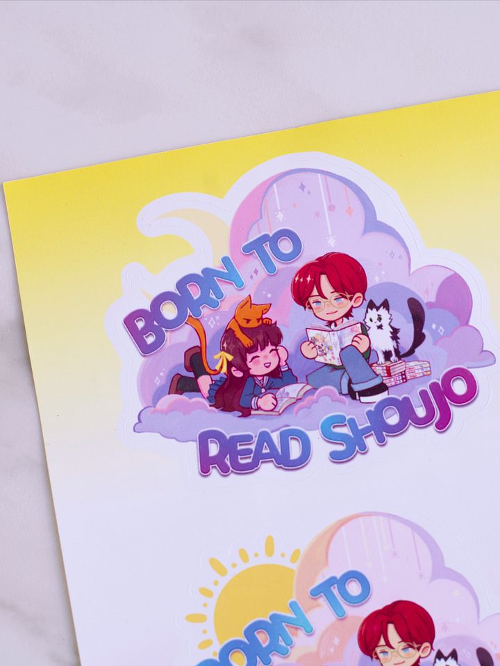 Born to Read Shoujo Stickers product image (2)