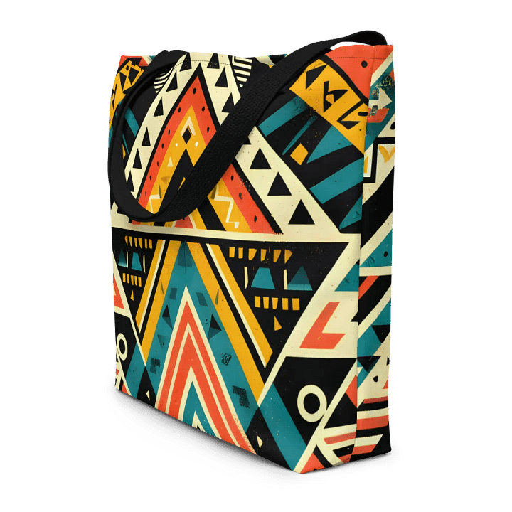 Premium Aztec Vibes Tribal Geometric Tote Bag product image (1)