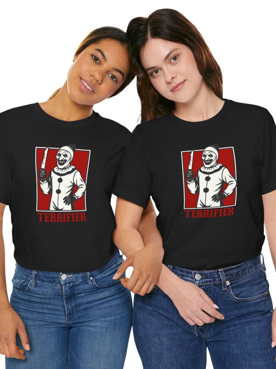Terrifier Clown Horror T-Shirt – Art the Clown Slasher Movie Tee product image (41)
