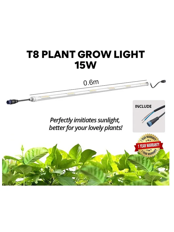 SANSI T8 LED Plant Grow Light Daylight Full Spectrum and Sunlight White Grow Light Lamp for Indoor Garden Houseplants/Greenhouse (15W/20W Variants) product image (1)