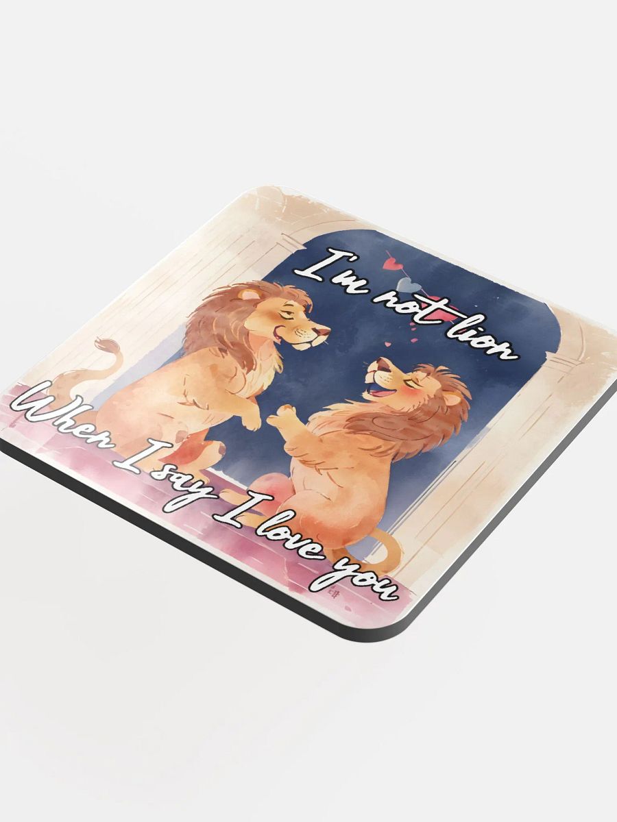 I'm Not Lion Coaster product image (4)