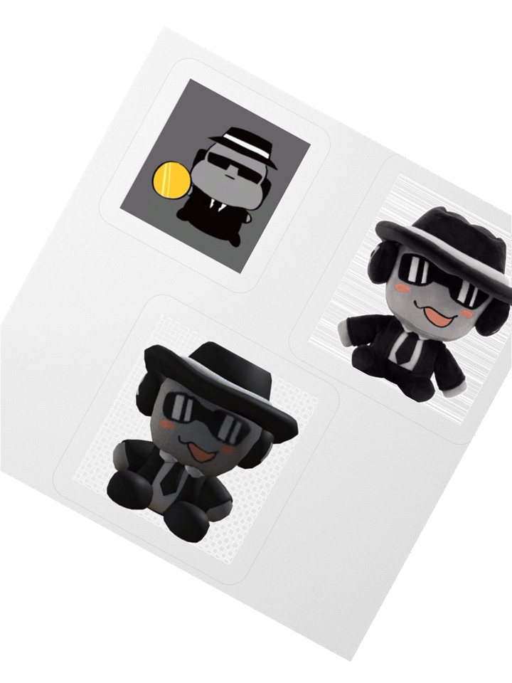 Chance Plush sticker sheet! product image (2)
