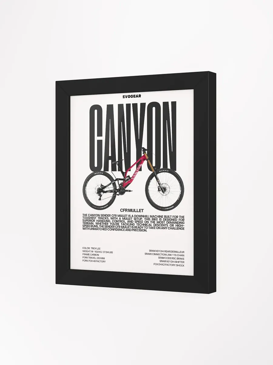 Canyon Sender CFR Mullet Frame product image (12)