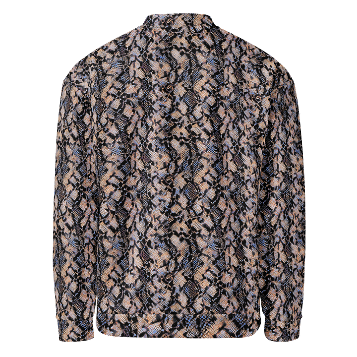 Best Snake Skin Bomber Jacket product image (2)