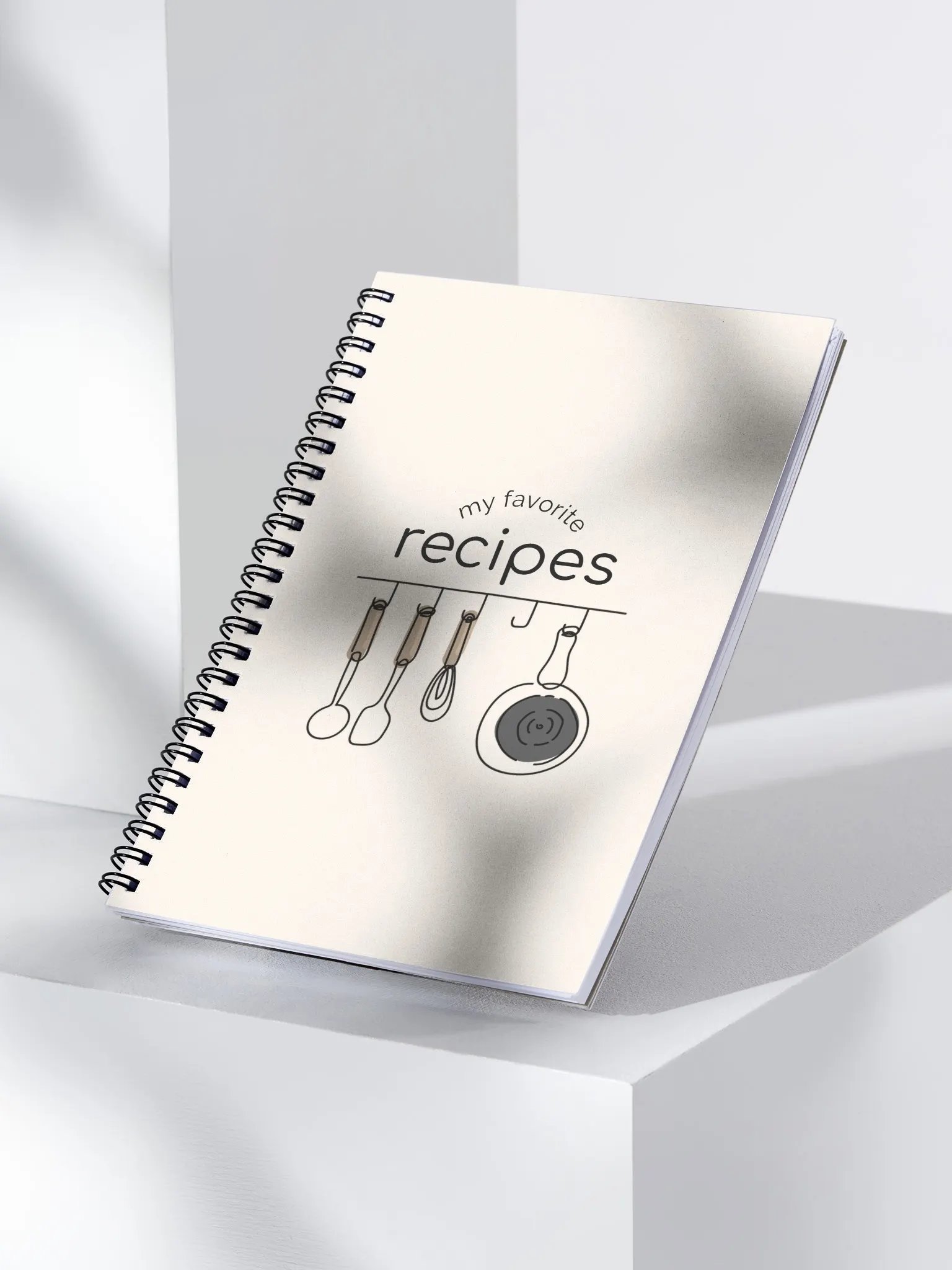 My Favorite Recipes Spiral Notebook product image (3)