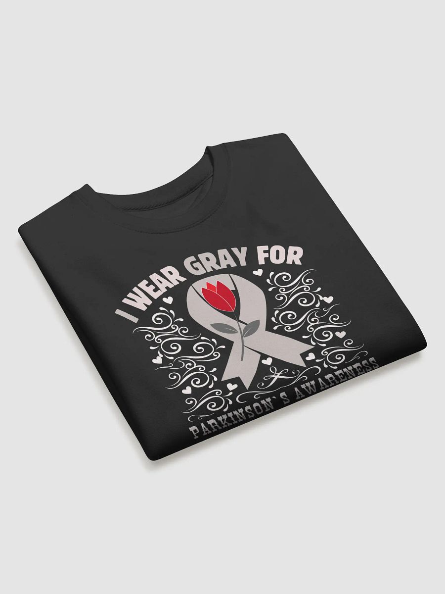 I Wear Gray For Parkinson Awareness, Flourish Heritage Sweatshirt product image (12)