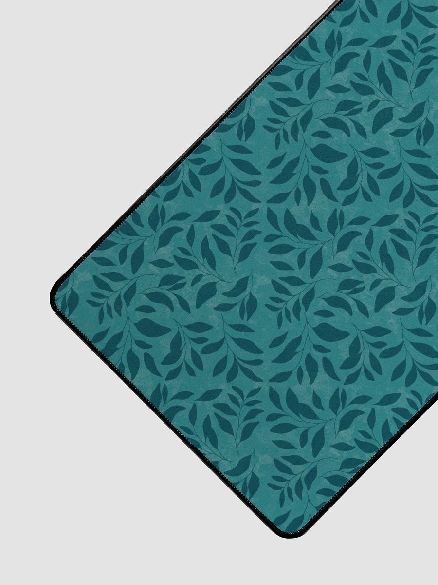 Midnight Foliage Green Desk Mat product image (3)