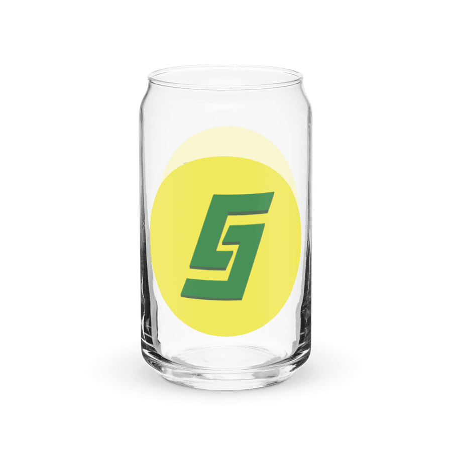 GustyJ Logo Can Glass product image (3)