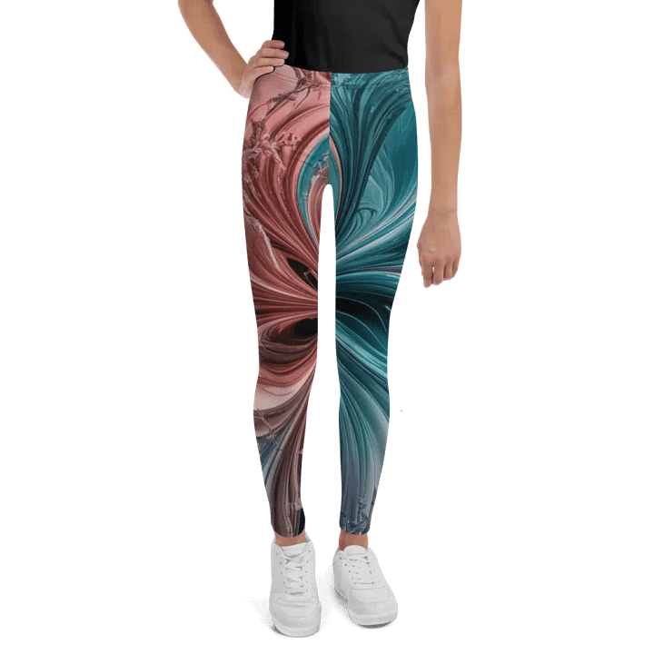 Liquid Color, PT, Youth Leggings product image (2)