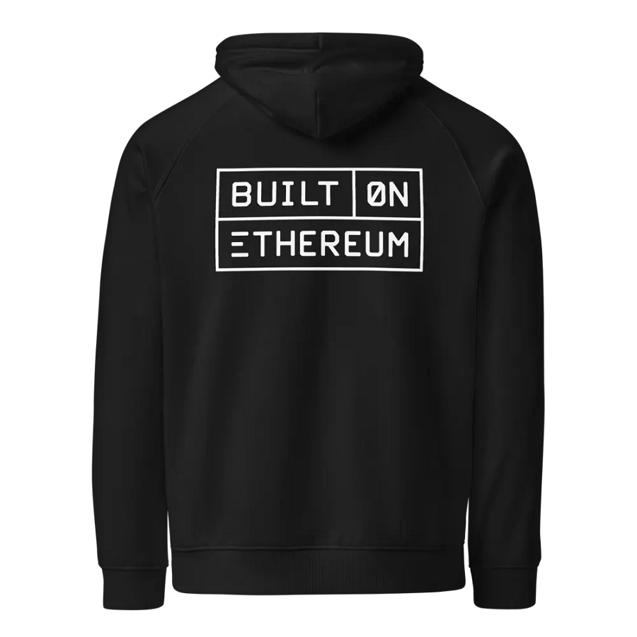 Built on Ethereum hoodie product image (1)