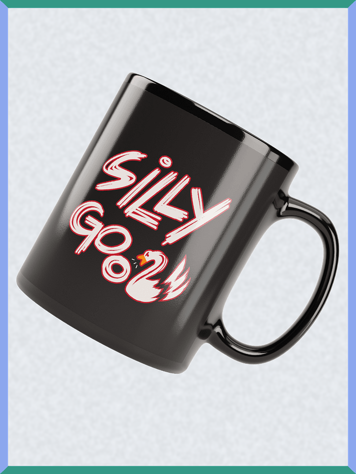 Silly Goose - Glossy Black Mug product image (1)