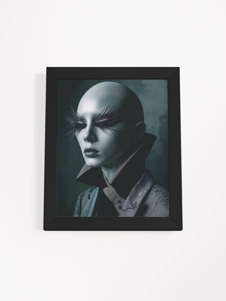 Whispers Behind Sealed Eyes Framed Print product image (6)