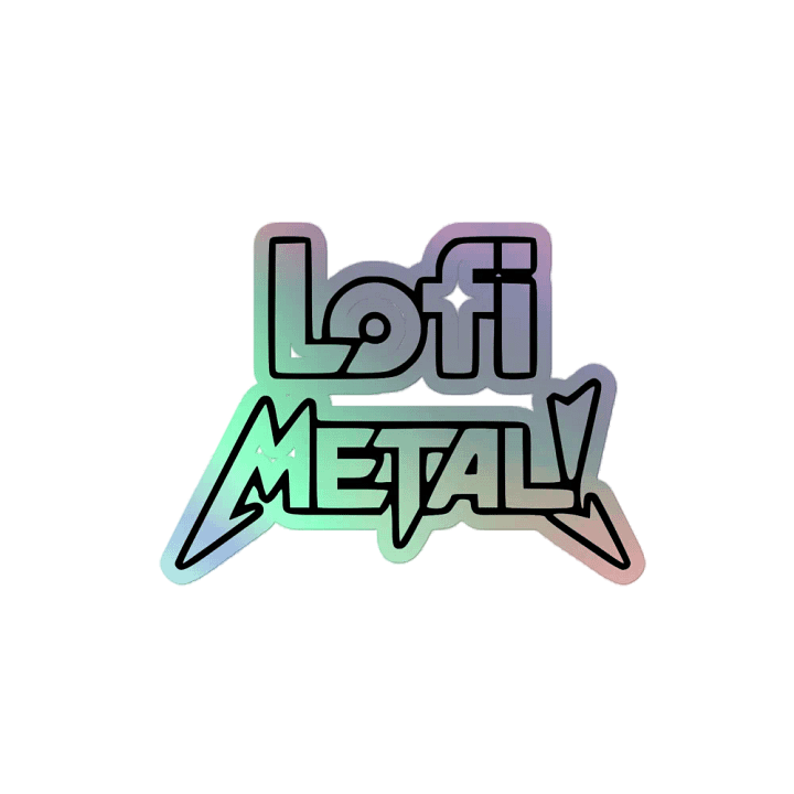 Lofi Metal Holographic Dreams Sticker Set product image (2)