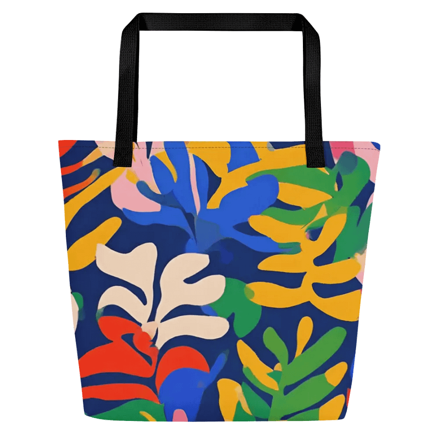vibrant matisse multicolor Tote for Arty moms friends students product image (1)